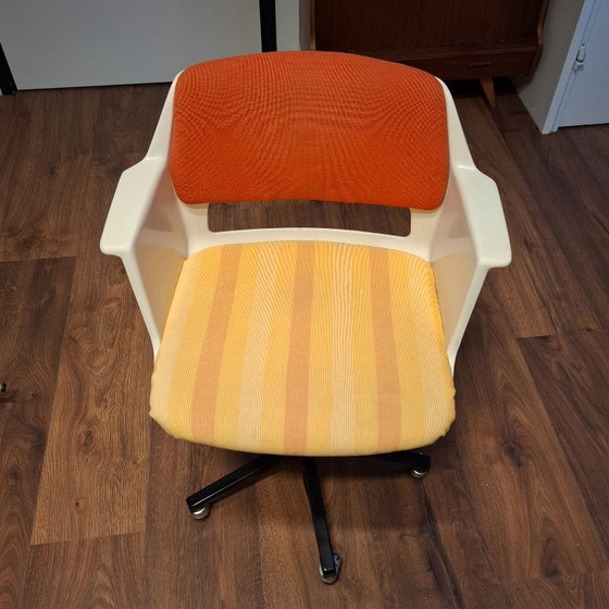 Image 1 of Sedia da ufficio vintage Gispen modello 2712 con rivestimento originale