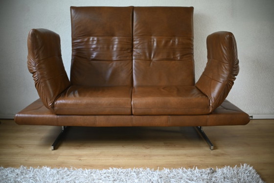 Flexibles Kreatives Ledersofa – Hulshoff, 2 Sitzer Sofas, Leather (photo 4 of 6)