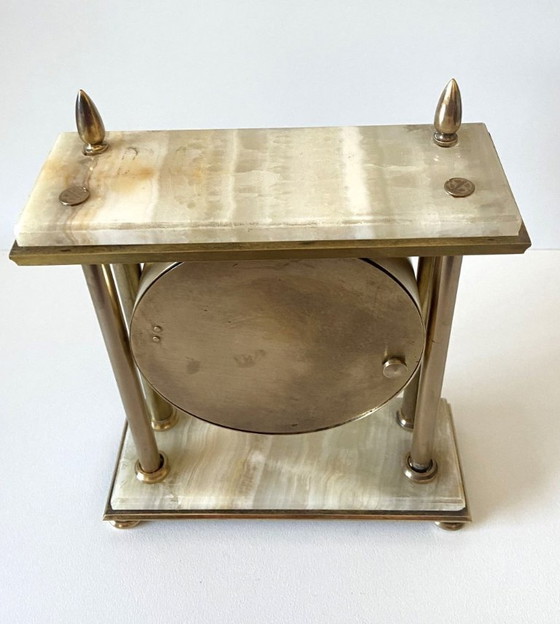 Image 1 of Orologio da camino vintage, orologio da portico, con protagonista, realizzato in Francia, stile Art Déco Luigi XVI