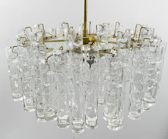 Image 1 of Lampadario/plafoniera di grandi dimensioni di metà secolo di Doria, Germania, anni '60