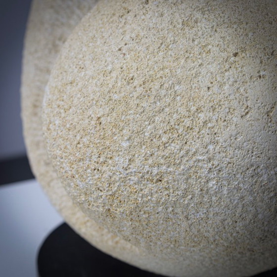 Image 1 of Modernist Sandstone Sculpture by Ineke van Zuuren, Netherlands, 1980s