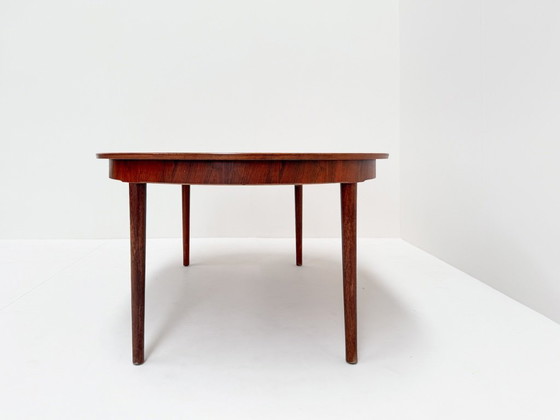 Image 1 of Set da pranzo moderno di metà secolo in palissandro: Sedie Schionning & Elgaard