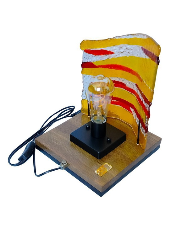 Image 1 of Handgefertigte Glaslampe — GlassTower