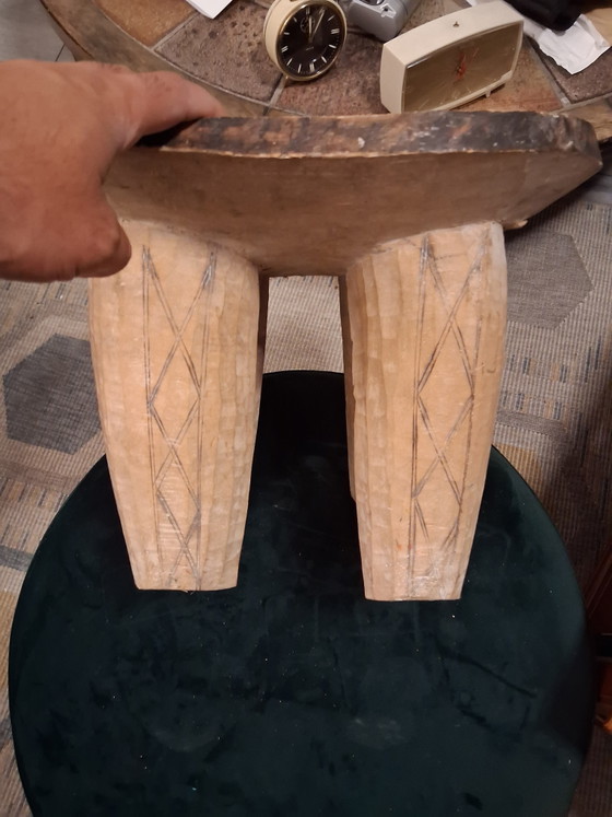 Prachtig Krukje, Handgemaakt. – Wood (photo 6 of 7)
