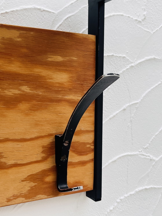 Image 1 of Porte-manteau et chapeau vintage 