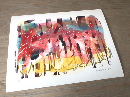 Marcel Klever / Stampa artistica 'Sure glow'