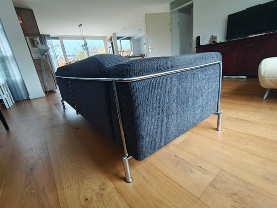 Image 1 of Harvink bank driepersoons model: madam B, incl hocker en bijzettafel