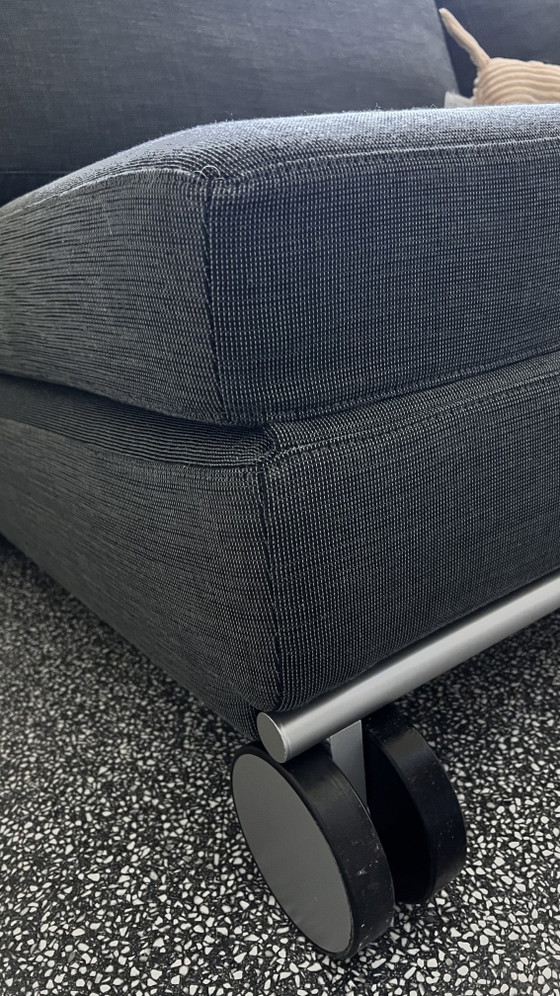 Canapé-lit COR Trinus Design / Canapé-lit sur roulettes Anthracite – Canapés convertibles, Metal, Textile (photo 10 of 12)