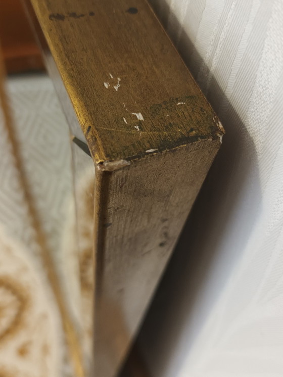 Image 1 of Large Antique French Parts Closes Mirror