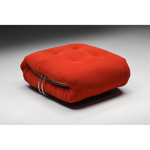 Pouf vintage Soriana par Afra et Tobia Scarpa pour Cassina, 1970