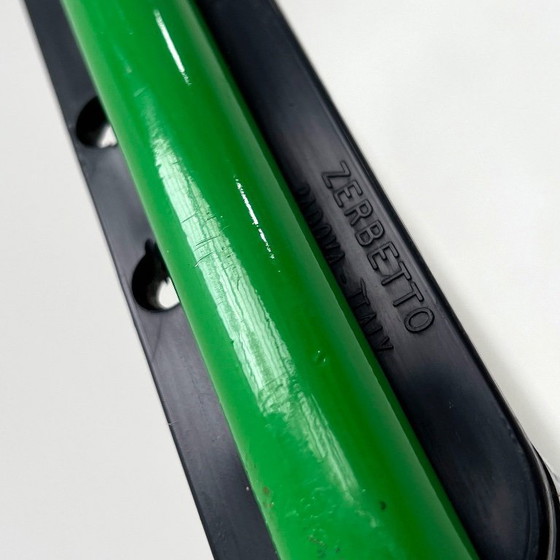 Image 1 of Grüne Doppel-Neonlampe von Gian N. Gigante für Zerbetto, 1980er Jahre