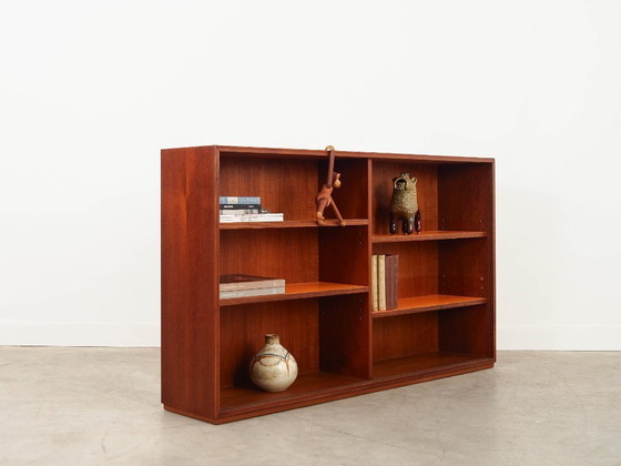 Image 1 of Teakhouten boekenkast, Duits ontwerp, jaren 70, vervaardigd door RT Möbel