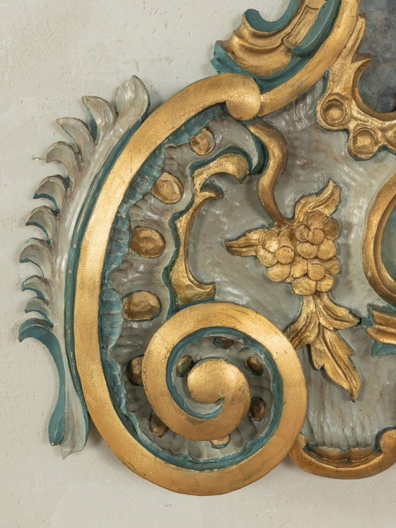 Image 1 of Espejo barroco, artesanía, años 60