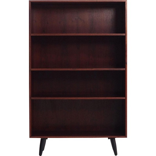Vintage Bücherregal aus Rosenholzfurnier für Hjørnebo System, 1970