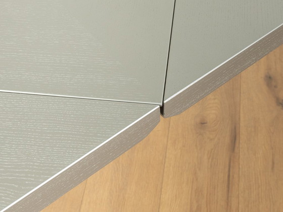 Quadrondo Dining Table, Erwin Nagel, Rosenthal, Silver – Wood (photo 15 of 17)