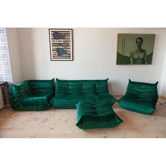 Image 1 of Ensemble de salon Togo vintage par Michel Ducaroy pour Ligne Roset, France 1970