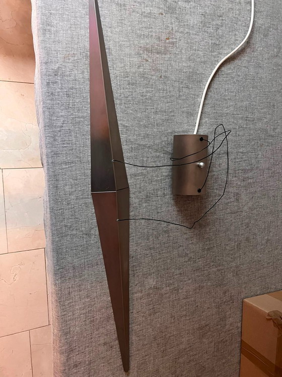 Hala Zeist Anni '80/'90 Lampada a Sospensione Architettonica Alluminio 98 Cm – Lampade a sospensione (photo 4 of 5)