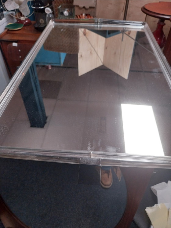 Image 1 of 1 x mirror transparent plastic 1970's France 