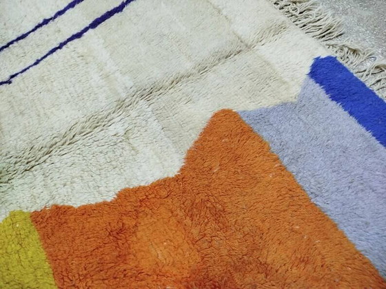 Handgemaakt Marokkaans vloerkleed 250cm x 150cm – Vloerkleden en tapijten, Wool, Modern (photo 3 of 8)