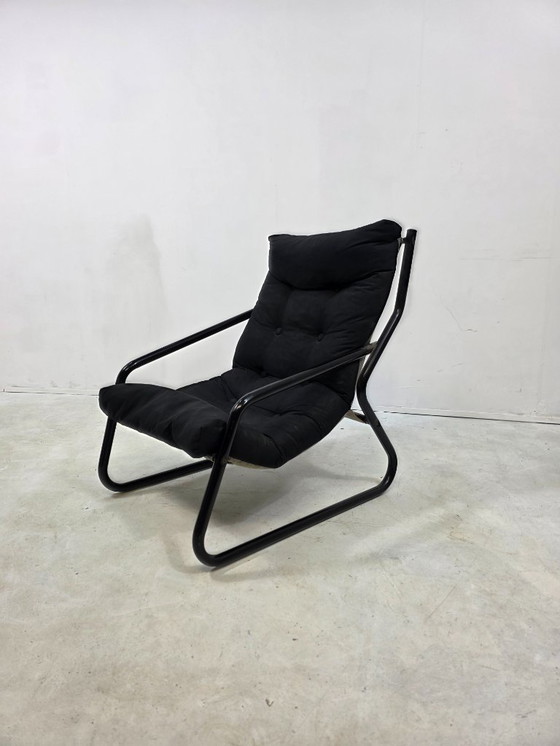 Image 1 of Sillón Gillis Lundgren Ikea de los años 70, color negro