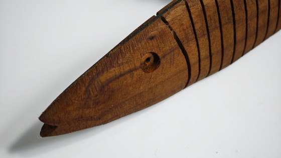 Image 1 of Hand-Carved Wooden Fish – Indonesian