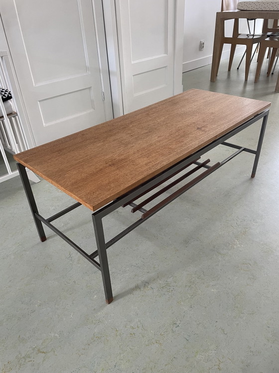 Webe Coffee Table - Vintage – Metal, Wood (photo 7 of 10)