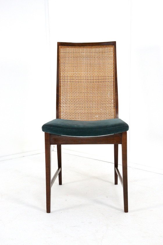 Image 1 of Ensemble de 6 chaises de salle à manger vintage 'Medebach'.