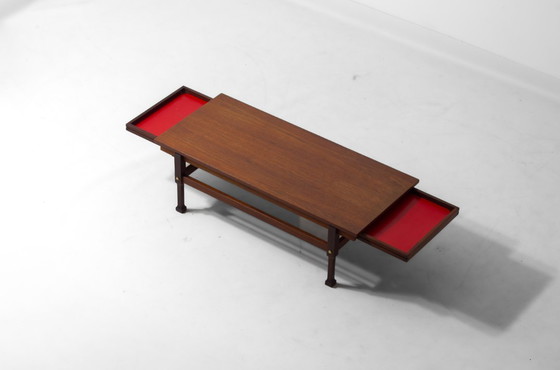 Image 1 of Coffee table with hidden drawers