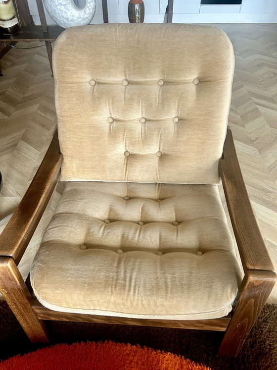 Sofa aus den 1980er Jahren – 3-5 Sitzer Sofas, Wood (photo 4 of 5)