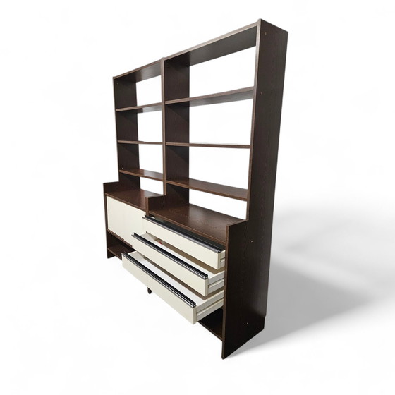 Image 1 of Poul Cadovius – Royal System KLM wandmeubel (Denemarken, jaren 60)