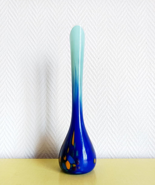 Vase soliflore verrerie La Rochere 