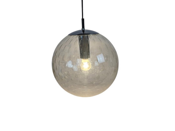 Image 1 of Raak Amsterdam – Modell B1-53 – Glas mit eingearbeiteten Luftblasen – Amsterdam – 70er Jahre