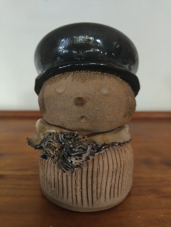 Image 1 of Zweeds vintage beeldje – Greta Dahlström voor Trollebo Keramik