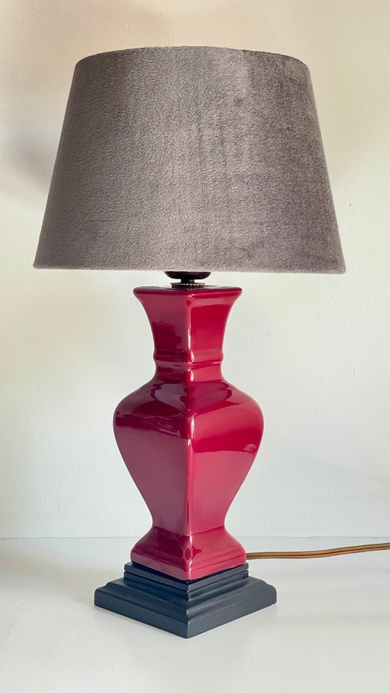 Lampada da tavolo VINTAGE chic in ceramica e velluto – Lampade da tavolo (photo 14 of 25)
