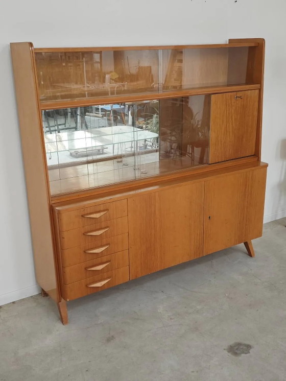 Vetrina ceca vintage di Frantisek Jirak per Tatra 1960 – Tatra Nábytok, Armadi contenitori, Wood, Glass (photo 5 of 27)