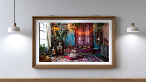 Image 1 of Boheemse stijl / Full Color / Professionele print