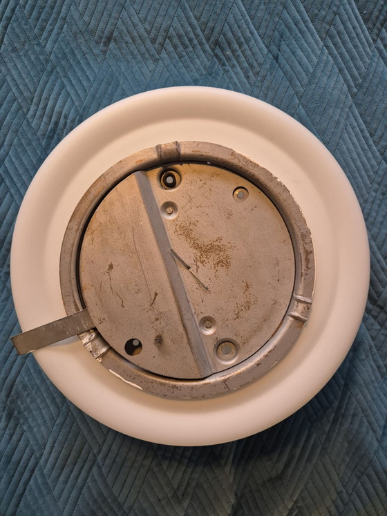 1950s opal glass Bauhaus ceiling light (photo 4 of 5)