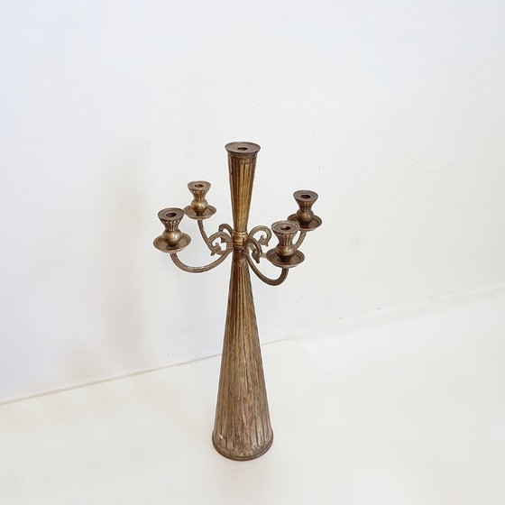 Image 1 of Großer Kandelaber mit vier Armen und fünf Flammen
