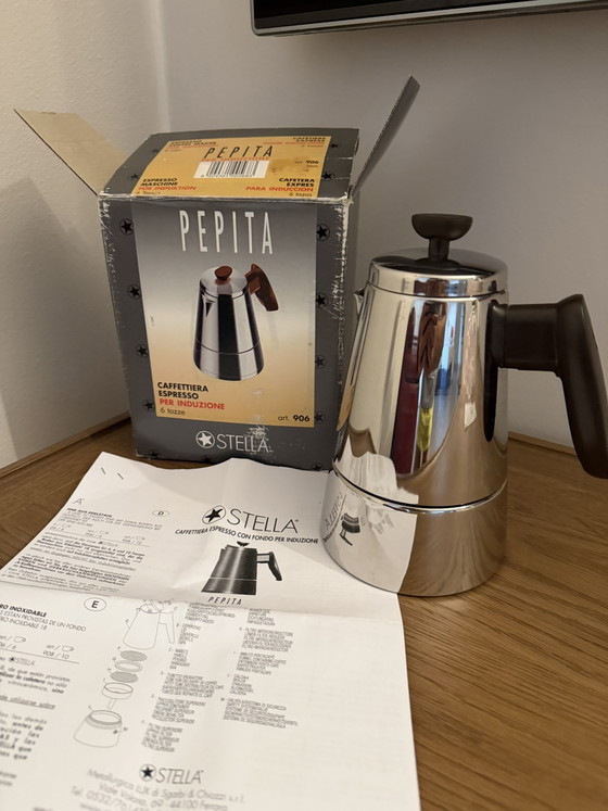 Caffettiera Stella Modello Pepita 6 Tazze Nuova – Accessori da cucina, Metal, Plastic (photo 2 of 7)