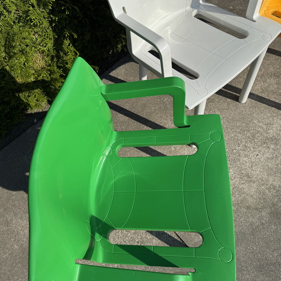 Image 1 of 3x Kartell 4870 stoelen