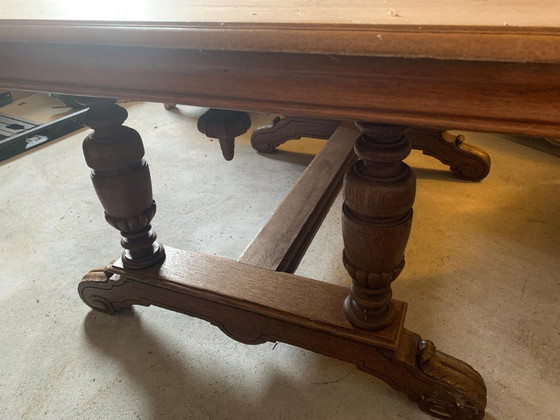 Image 1 of Solid oak coffee table