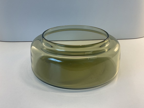 Image 1 of Pot de conservation Blåtopp par Willy Johansson pour Hadeland Glassverk