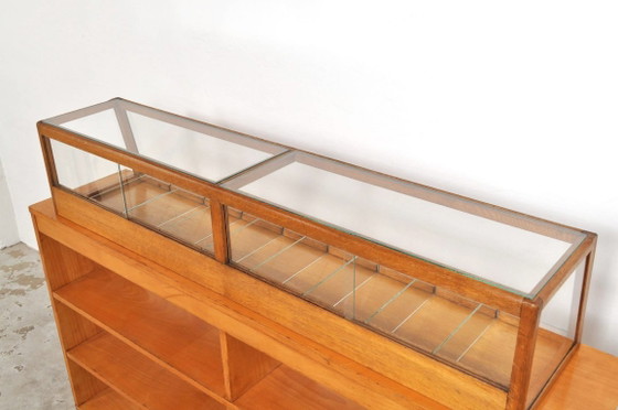 Vetrina da negozio / Vetrina da fornaio antica di Minks, anni '20 – Vetrine, Glass, Wood (photo 7 of 15)