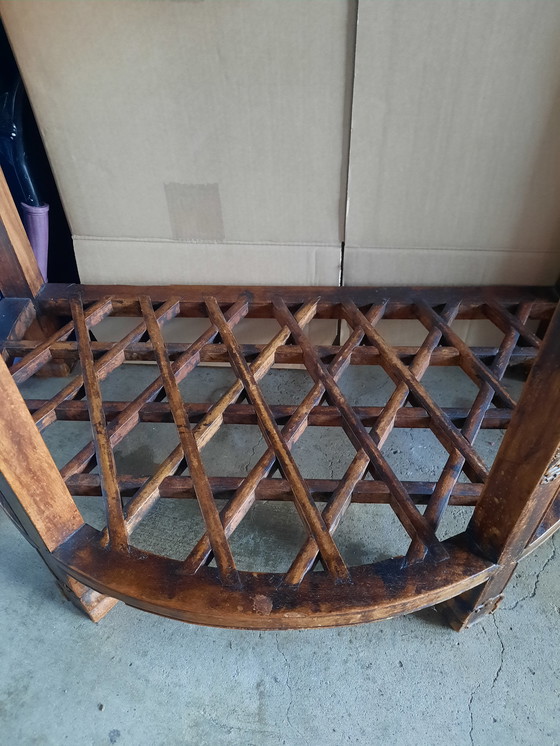 Image 1 of Chinesischer halbrunder Tisch