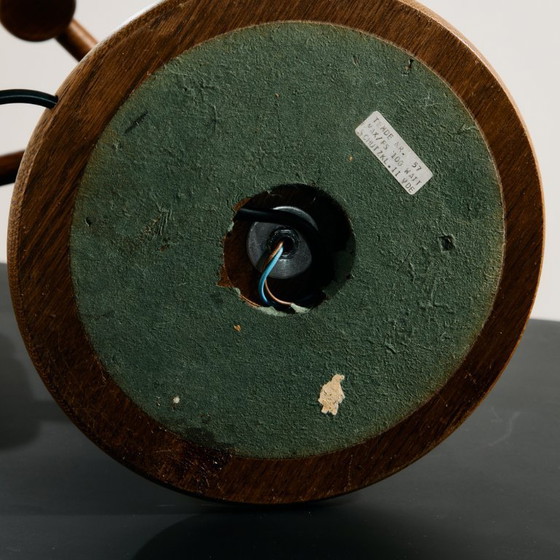 Image 1 of MK9815 Oak table lamp by Temde Leuchten