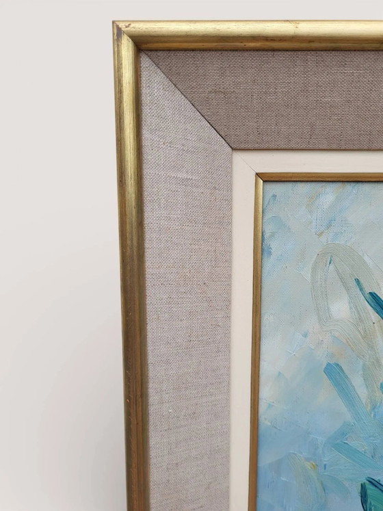 Quadro olio su tela, Fernand Rolland, anni '60 – Dipinti e disegni, Canvas (photo 8 of 9)