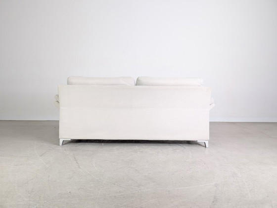 Image 1 of Divano di design originale Rolf Benz Sofa 3000 a tre posti, beige crema