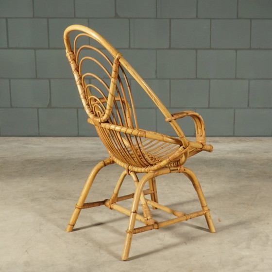 Image 1 of Vintage rotan fauteuil