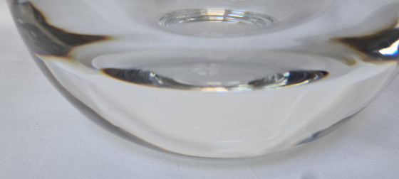 Vintage ball vase / paperweight – Peill & Putzler – 1960s / 1970s, Tapio Wirkkala style, signed "P", 2,254g (photo 11 of 15)
