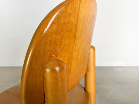 Image 1 of Set of 4 Rainer Daumiller chairs Midcentury chair beech vintage
